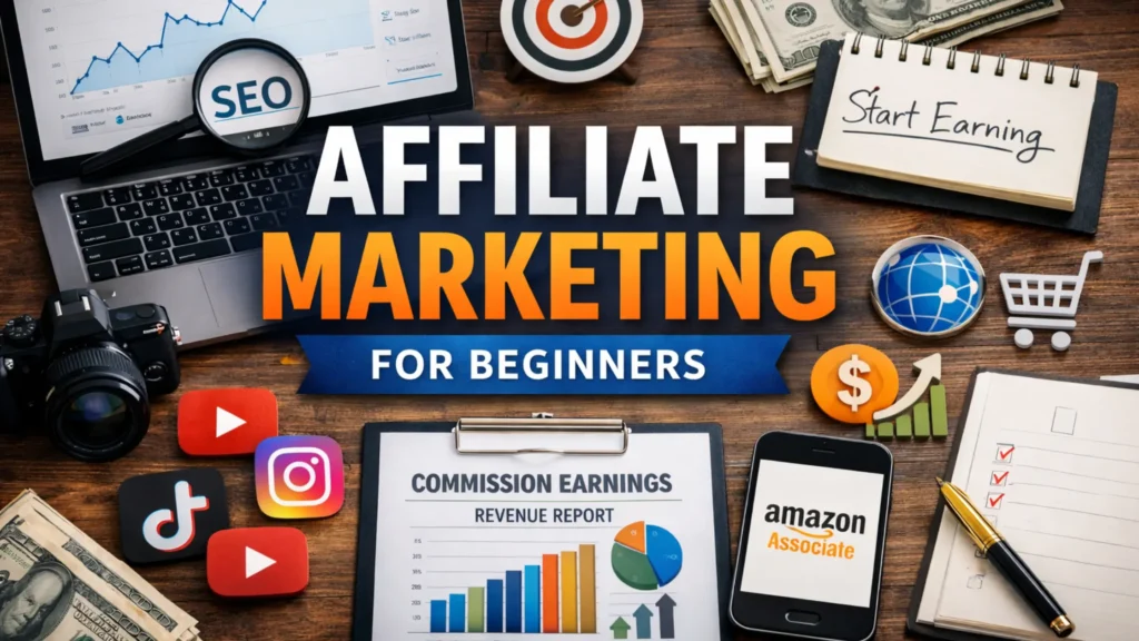 affiliate marketing for beginners complete guide - featured image