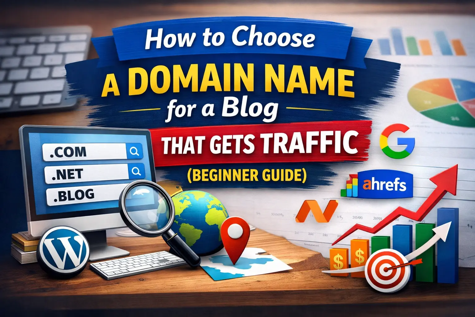 How to choose a domain name for a blog - featured image