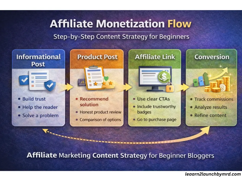affiliate marketing content strategy for beginner bloggers