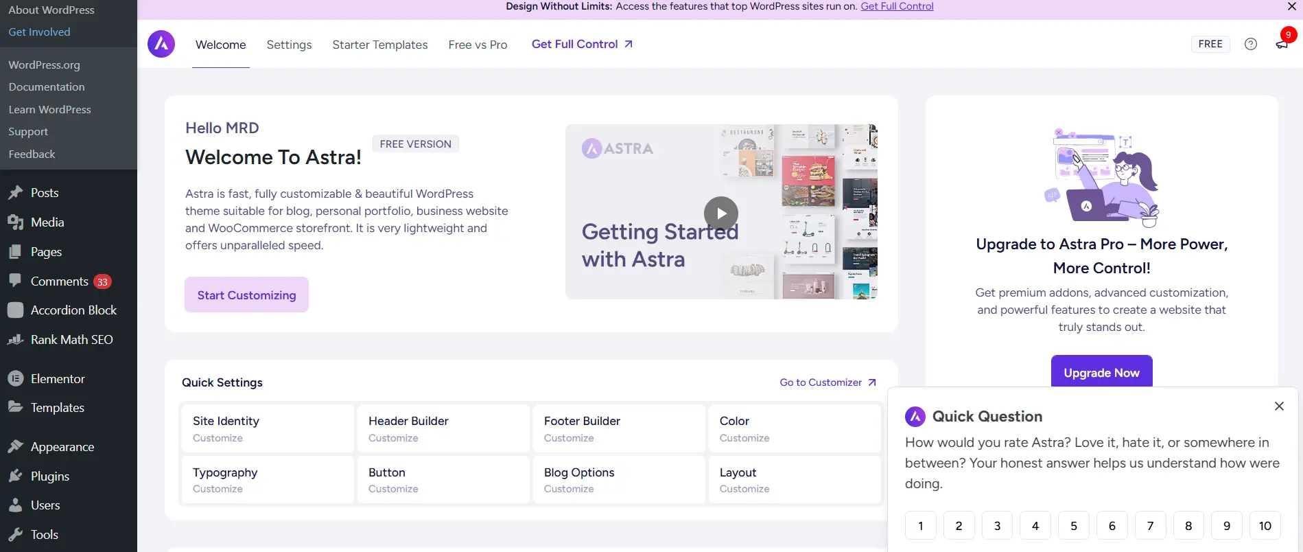 best wordpress theme for your website