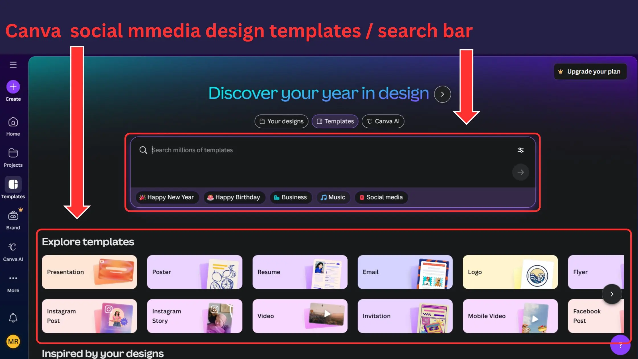 Canva for social media content creation