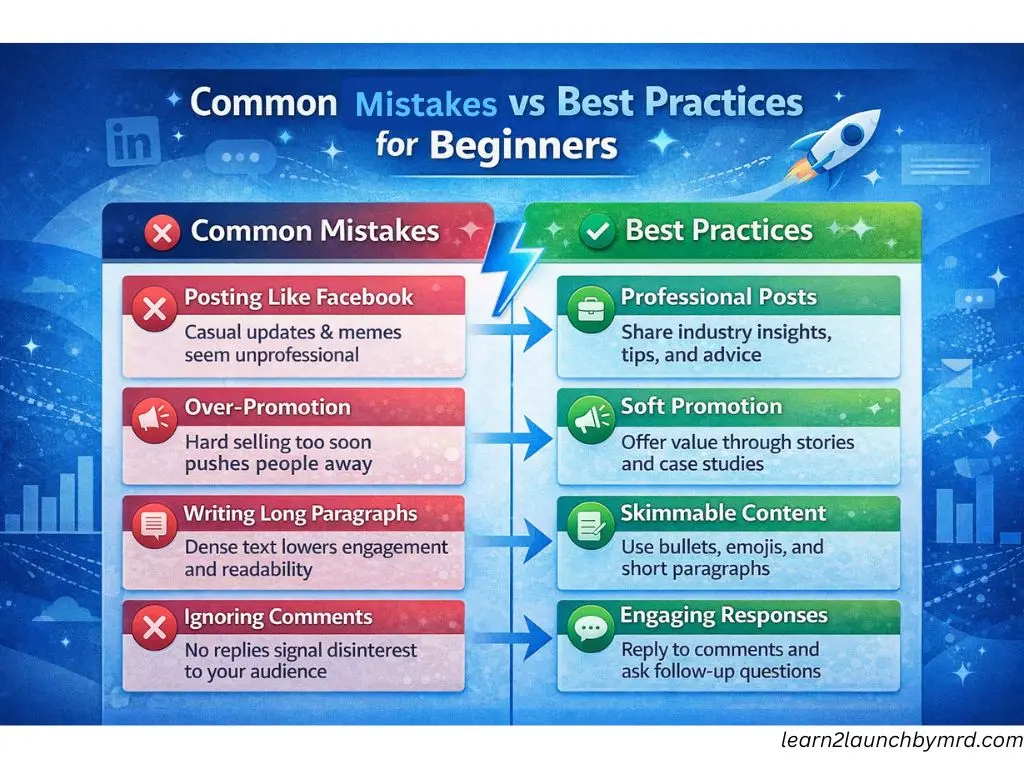 LinkedIn growth tips for beginners