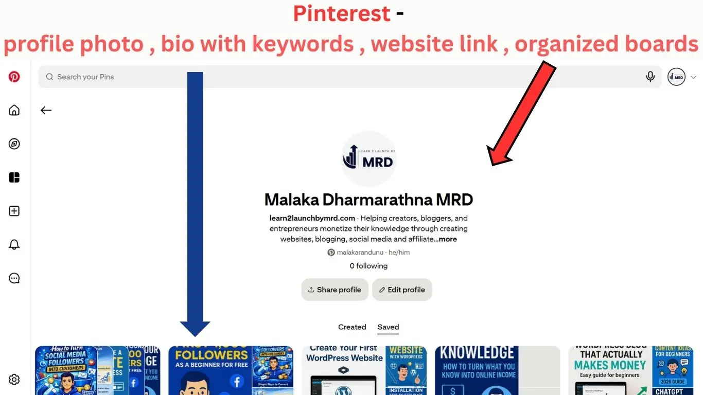 Pinterest SEO tips - Setting Up Your Pinterest Account for Maximum Traffic