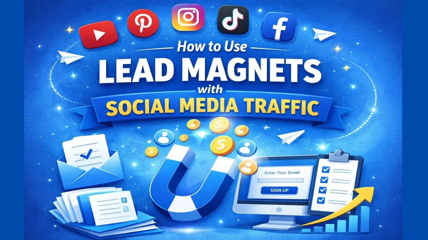 how to use lead magnets with social media traffic