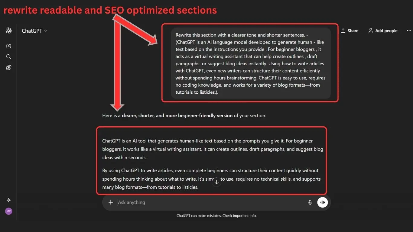 step by step content writing