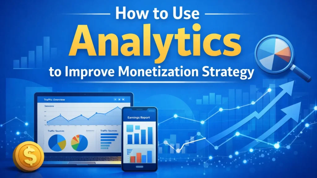 How to use analytics to improve monetization strategy - featured image