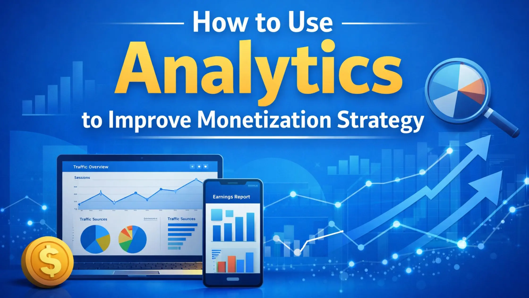 How to use analytics to improve monetization strategy - featured image