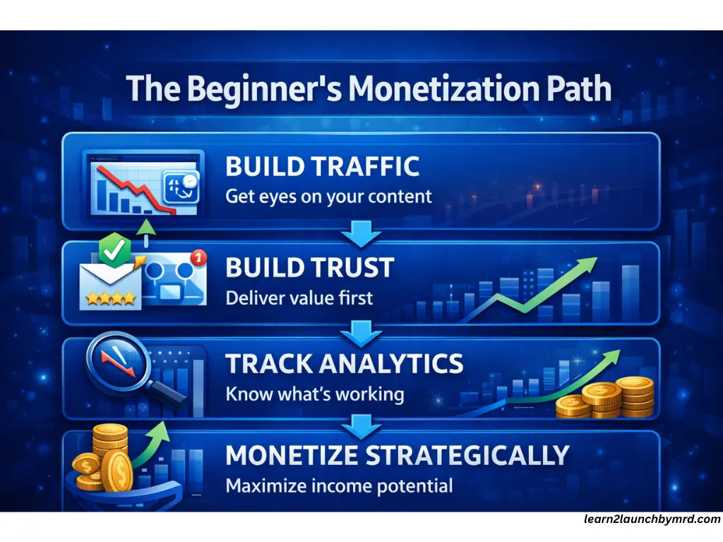 content monetization mistakes beginners make