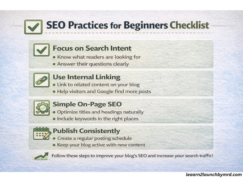 best SEO practices for beginner bloggers