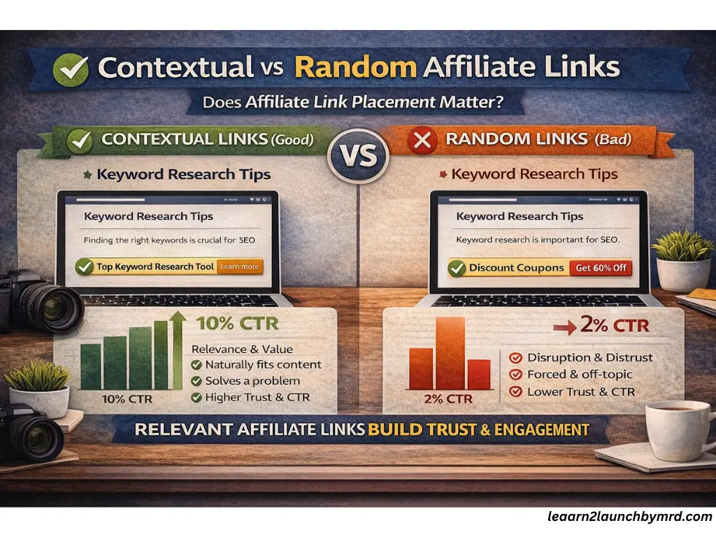 how to add affiliate links naturally without hurting SEO