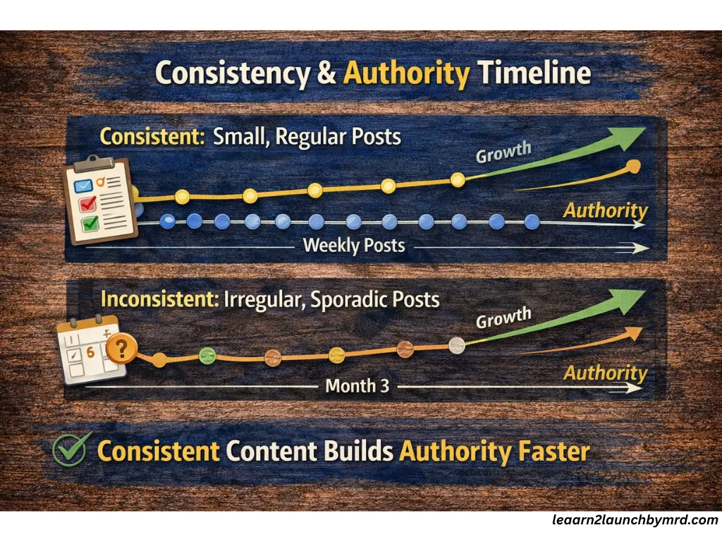 how to create content people actually want  - success timeline