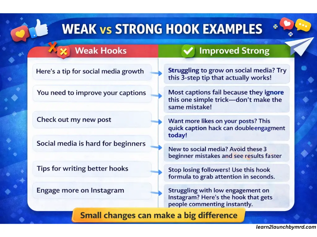 social media caption writing tips