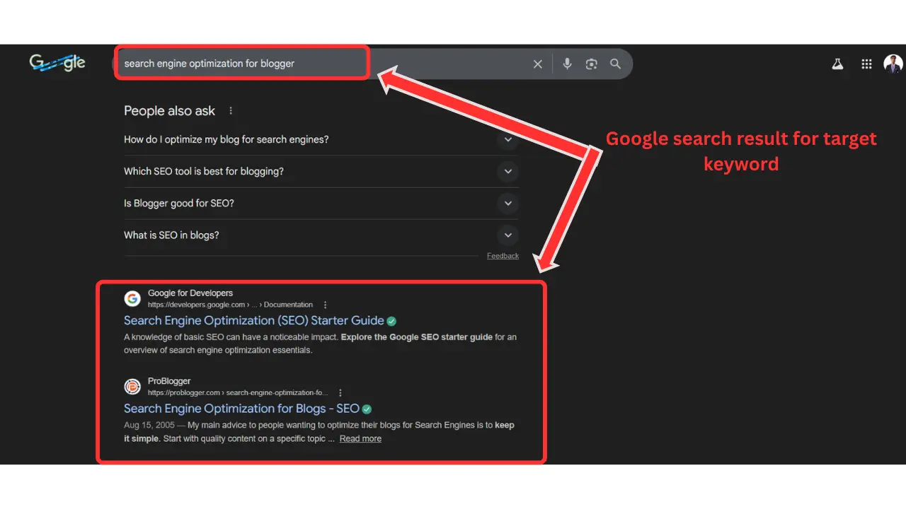 How on page SEO impact on the search results