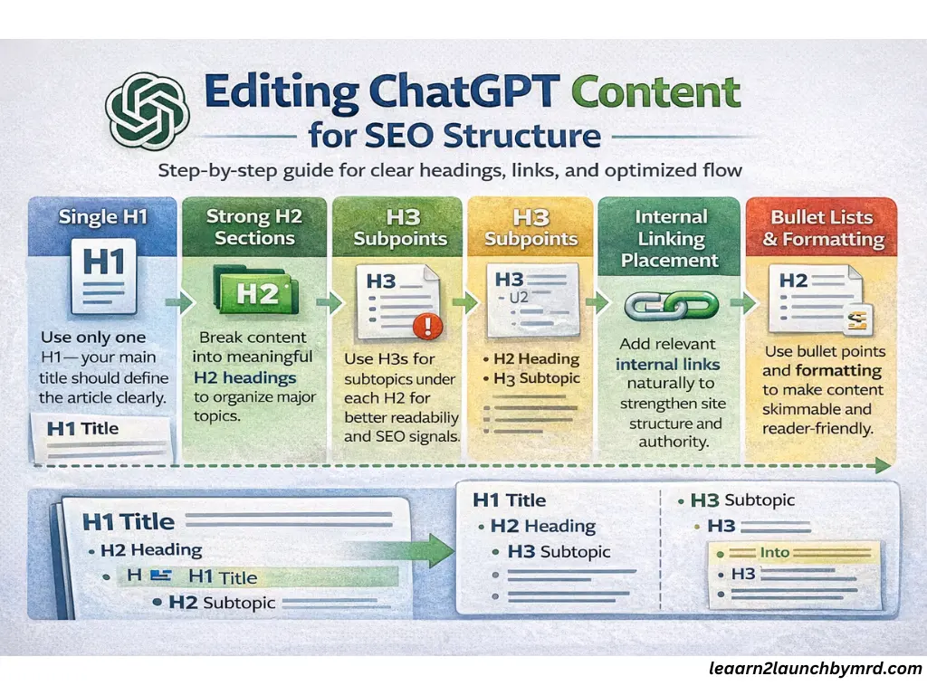 How to optimize AI written content for SEO