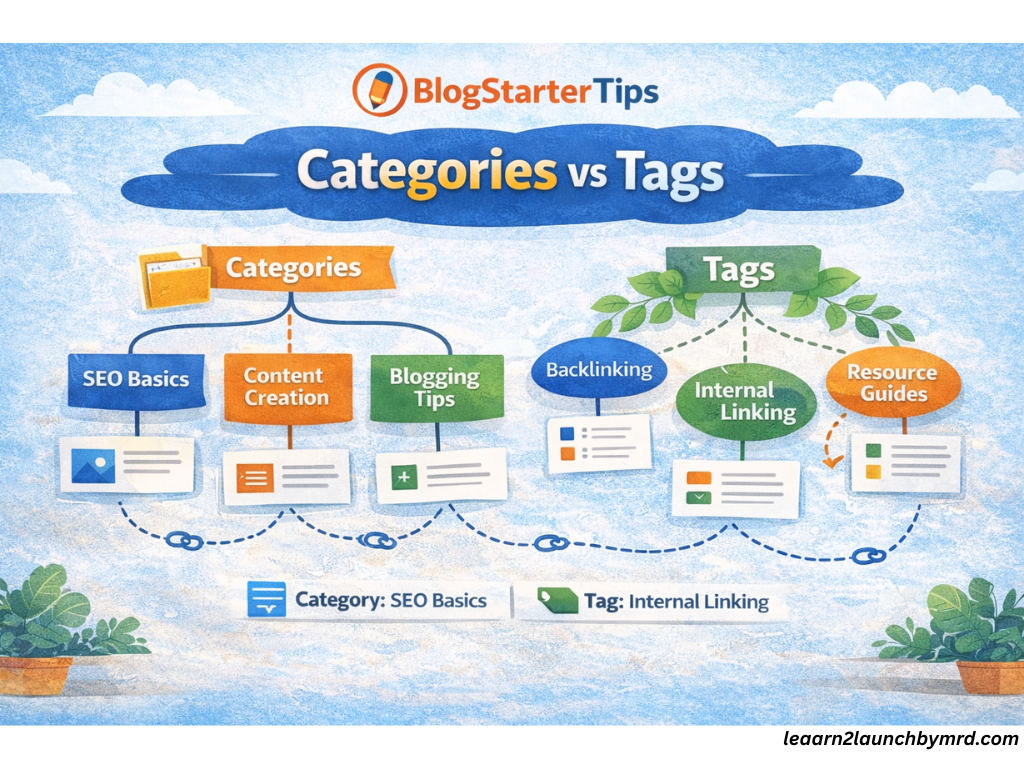 SEO friendly blog structure - categories VS tags