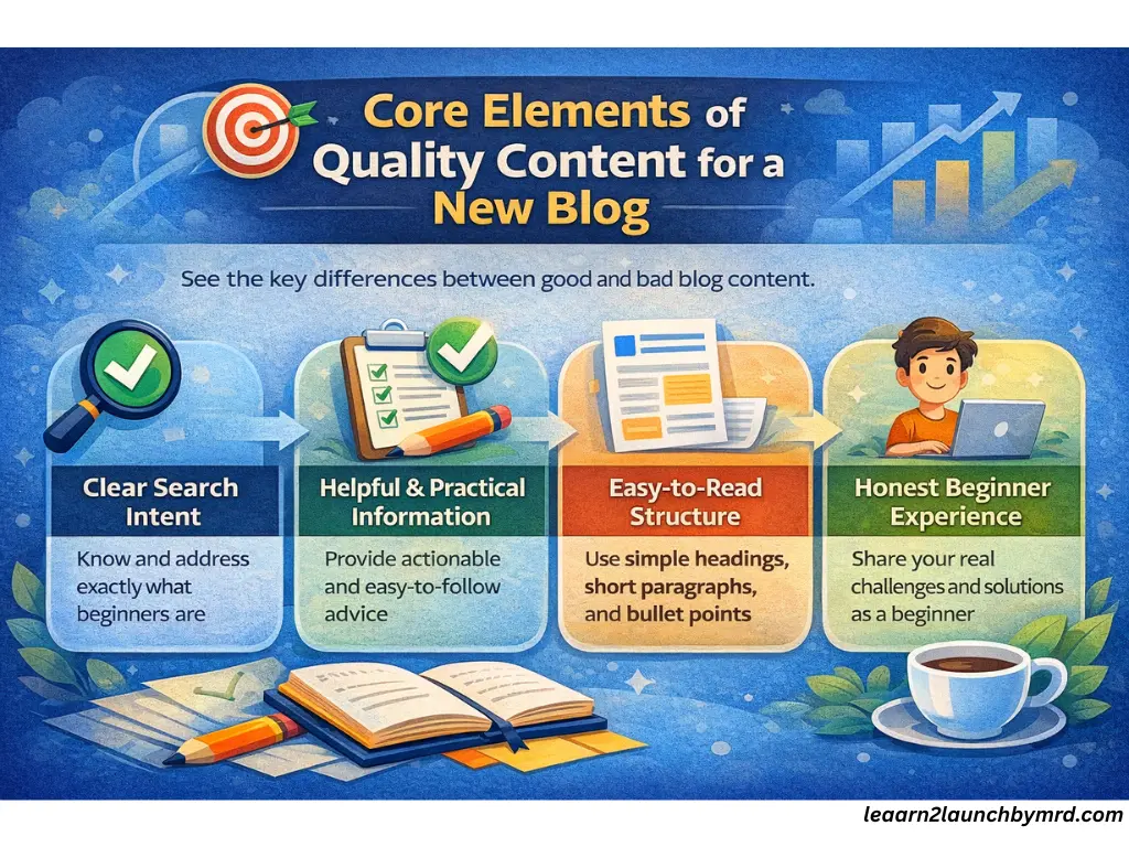 how to create quality content as a beginner