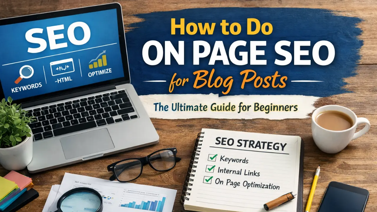 how to do on page SEO for blog posts - post image