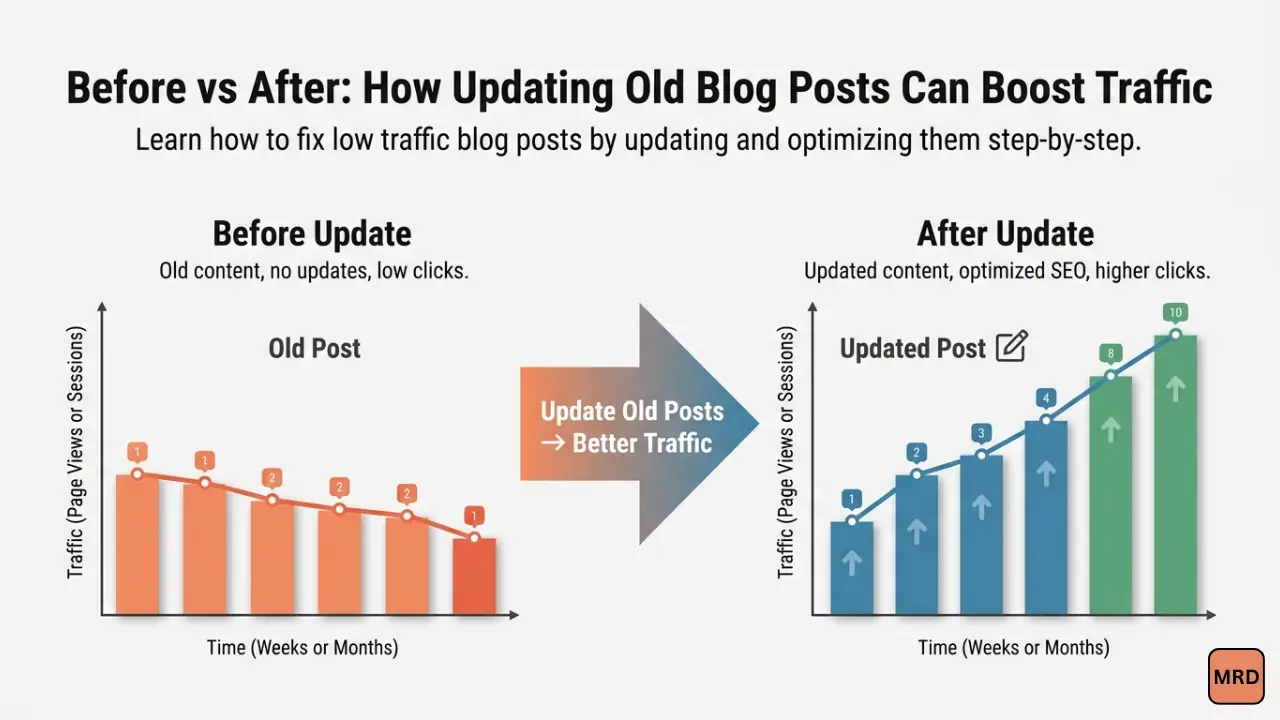 How to update old blog posts to get more clicks