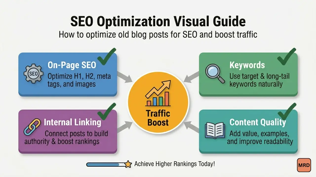 how to optimize old blog posts for SEO