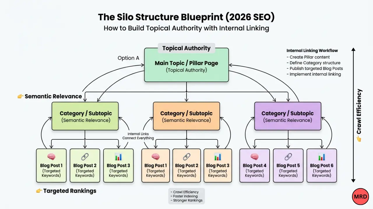 The silo structure blueprint for internal linking