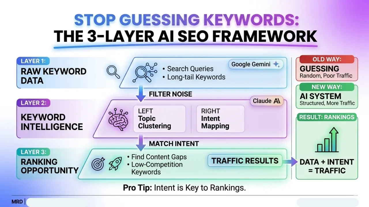 Best AI for keyword clustering and search intent mapping