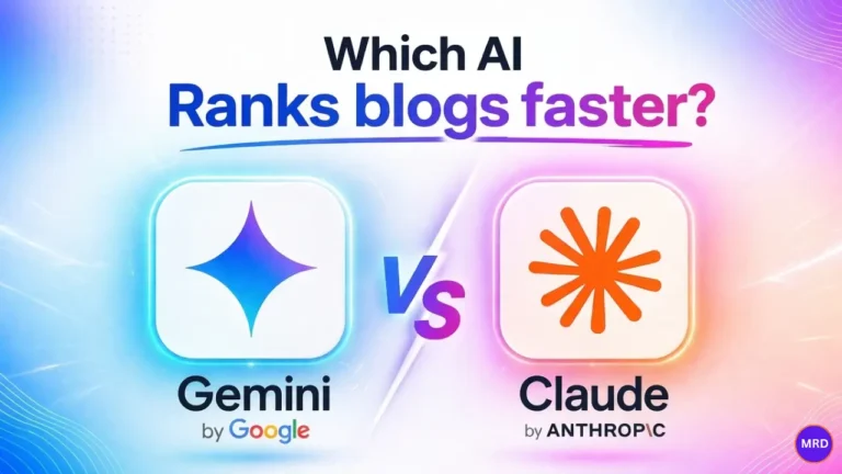 Google Gemini vs Claude for blog SEO and keyword research - featured image